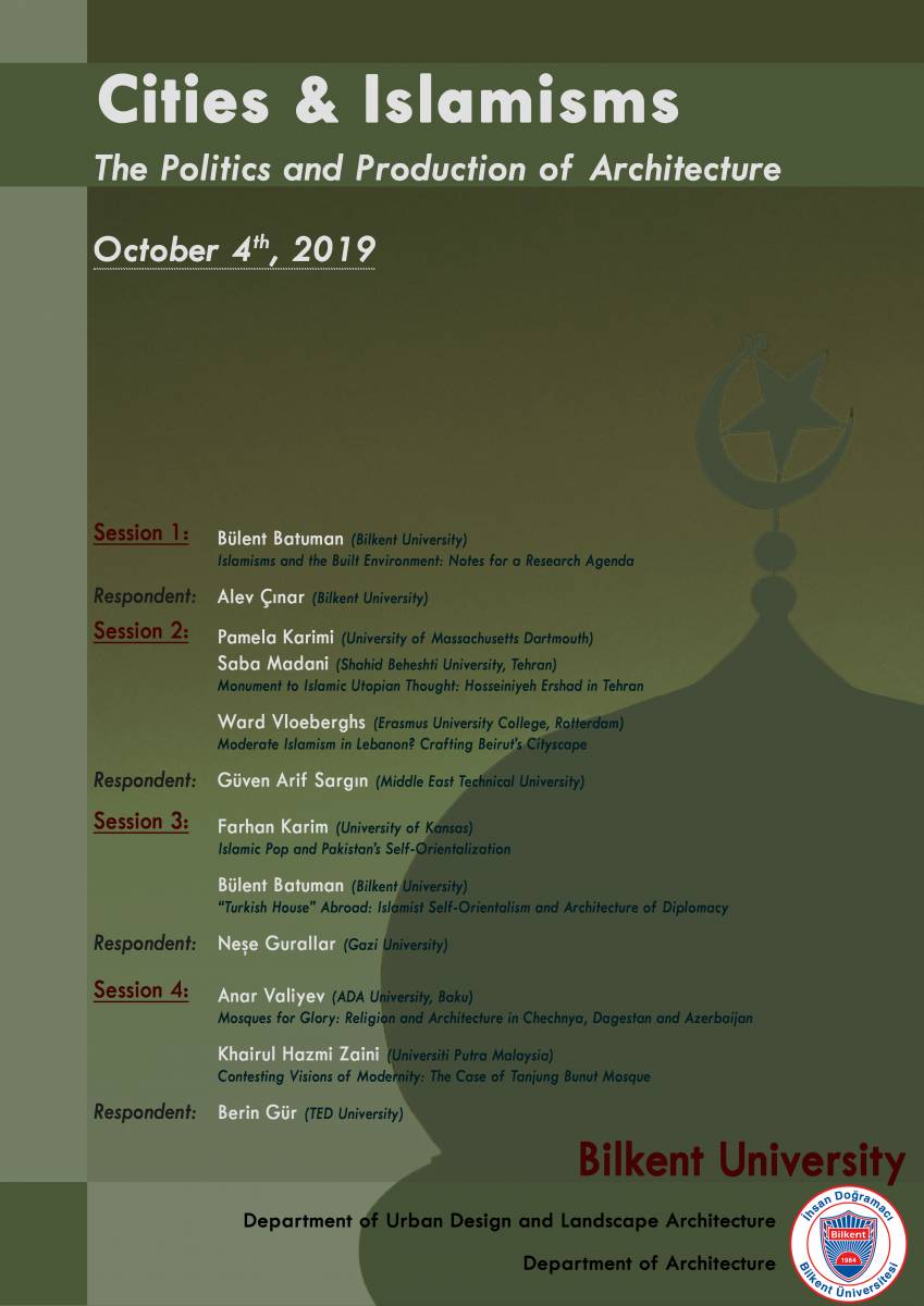 Symposium: "Cities and Islamisms" (4 October 2019)