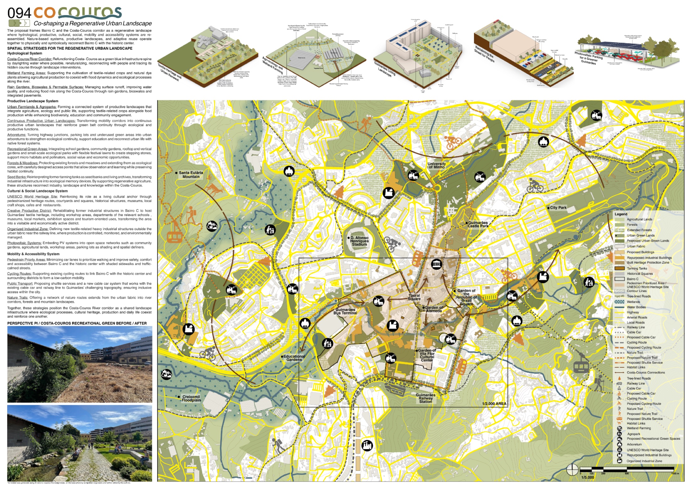 Two LAUD Teams at the LE:NOTRE Landscape Forum Competition in Guimarães