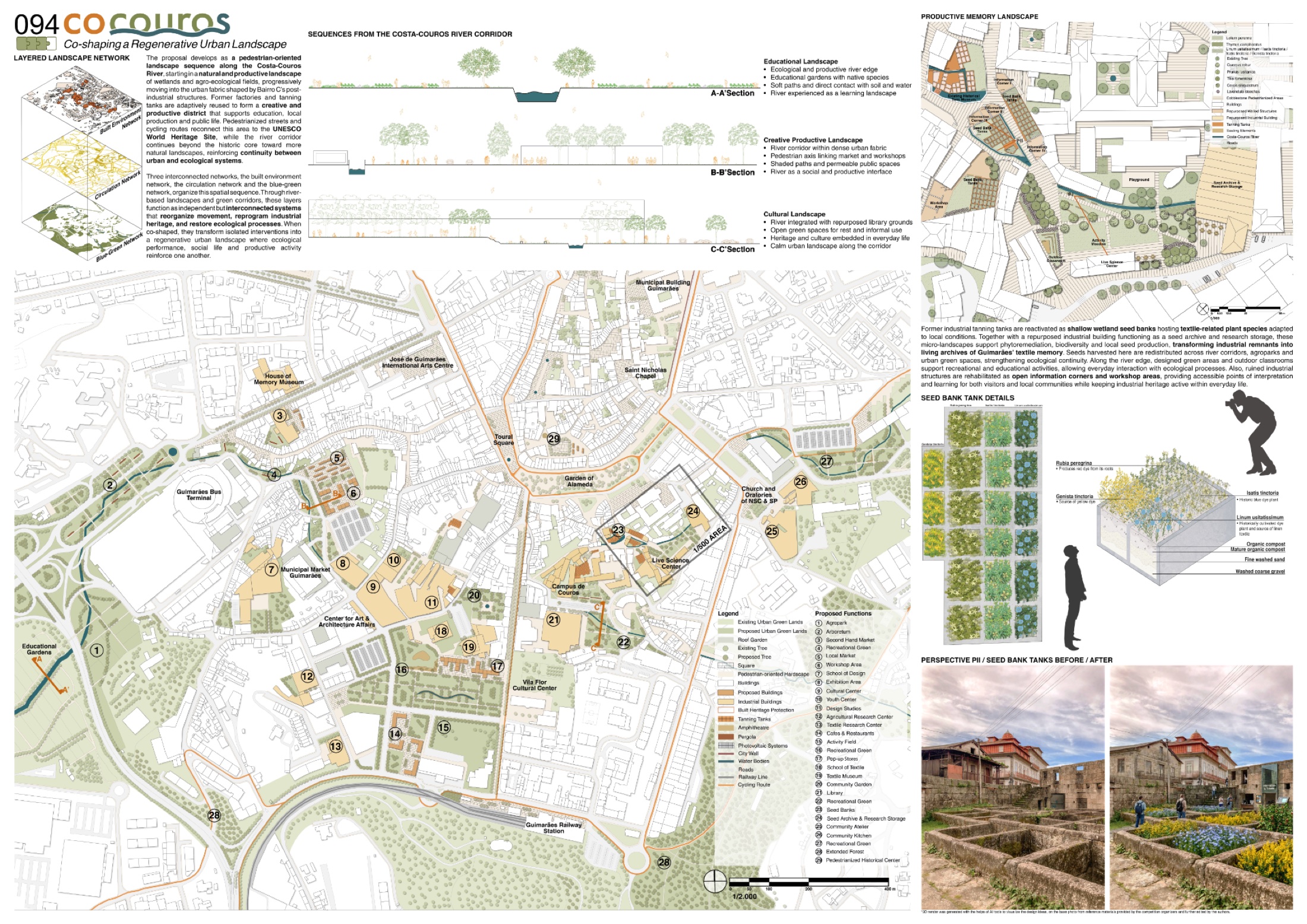 Two LAUD Teams at the LE:NOTRE Landscape Forum Competition in Guimarães