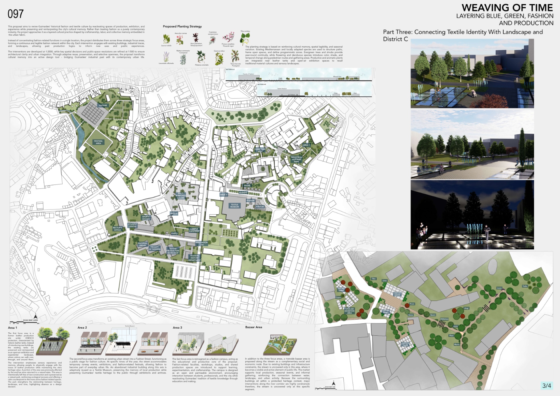 Two LAUD Teams at the LE:NOTRE Landscape Forum Competition in Guimarães