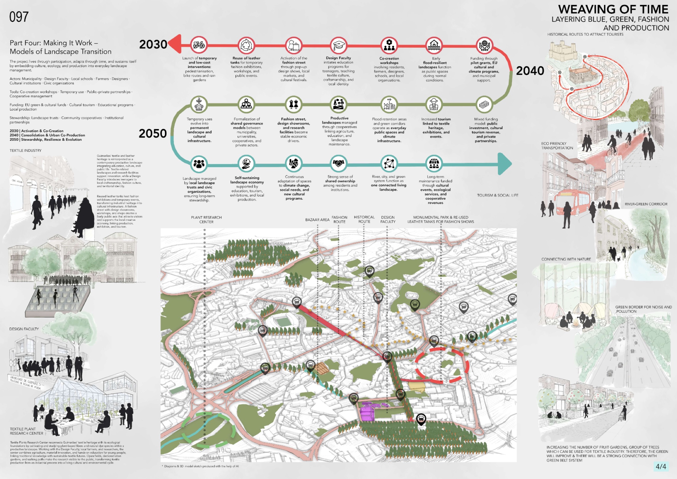 Two LAUD Teams at the LE:NOTRE Landscape Forum Competition in Guimarães