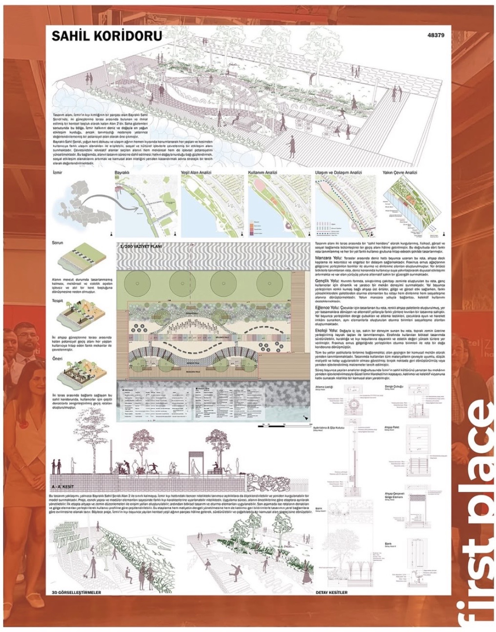 Ece Beyza Özdemir and Team Win First Prize at İzmir's "Design Your Neighborhood"