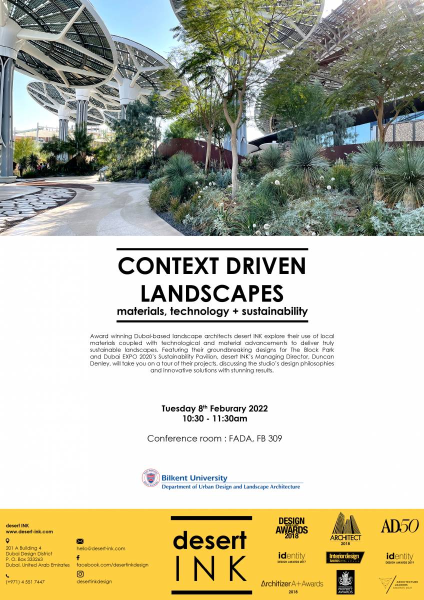 desert INK @ Bilkent LAUD