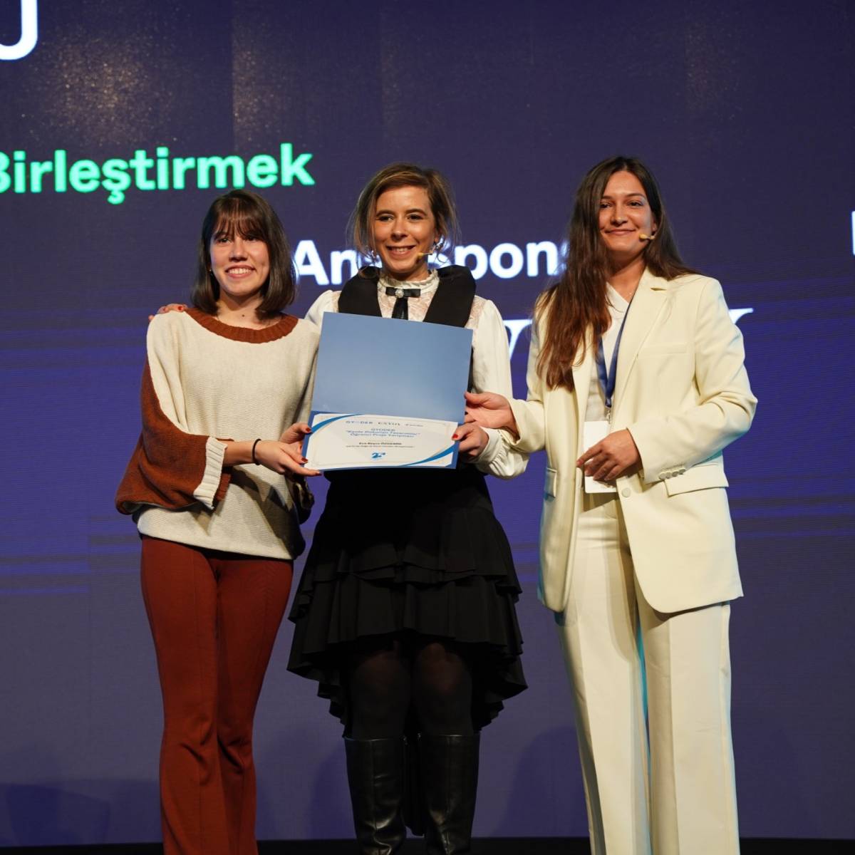 Success from Bilkent LAUD at the GYODER Competition: Ece Beyza Özdemir Wins Third Place